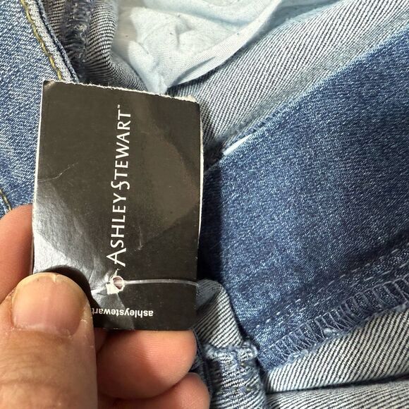 Ashley Stewart Women’s Plus Jeans sz 20 Tall Bootcut Medium Wash NEW #F525 - Picture 9 of 9